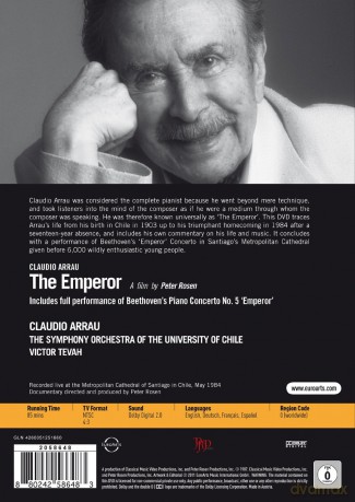 Arrau Claudio: The Emperor [DVD]