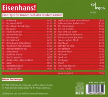 Askin Ali N: Eisenhans- Oper Fur Kinder Nach Den Brudern Grimm [CD]
