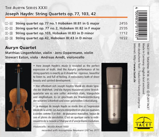 Auryn Quartet: Auryn Series Xxxi [CD]