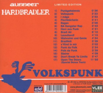 Ausseer Hardbradler: Volkspunk [CD]