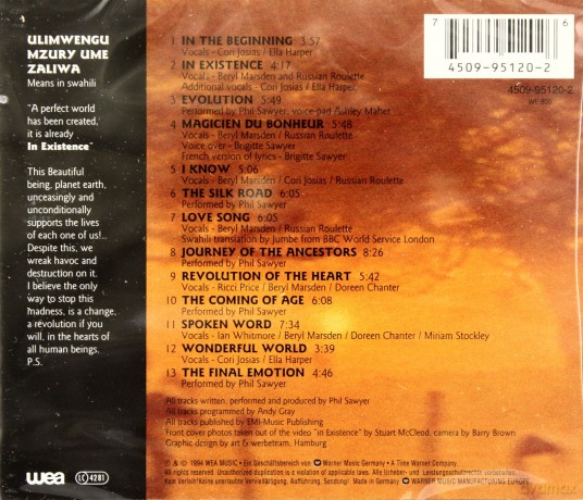 Beautiful World: In Existence [CD]