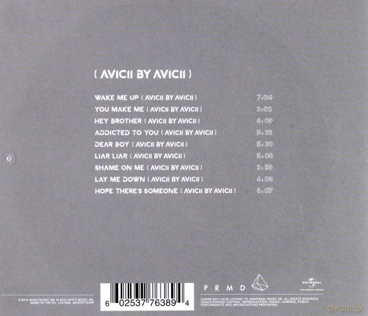 Avicii: True- AvicII By AvicII [CD]