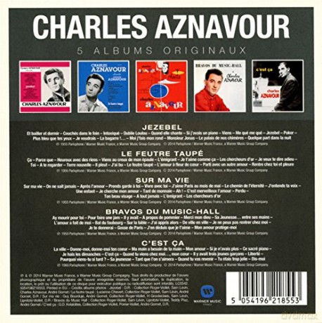 Aznavour Charles: Original Album Series [5CD]