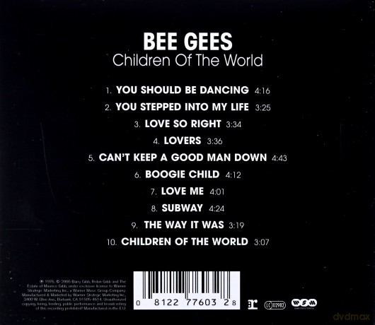 Bee Gees: Children Of The World [CD]