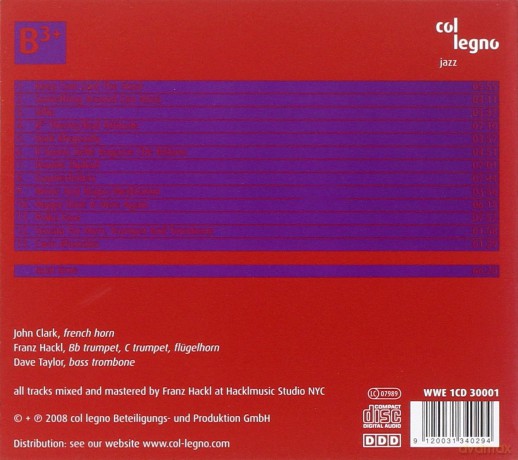 B3 Plus: Uncommon Sense [CD]