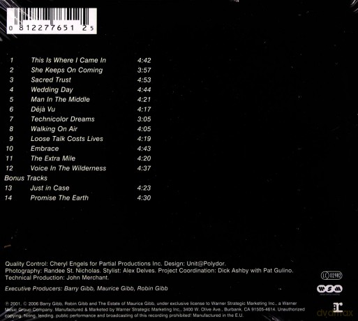 Bee Gees: This Is Where I Came In [CD]
