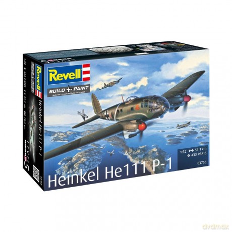 Samolot 1/32 /03755/ Heinkel He 111p-1