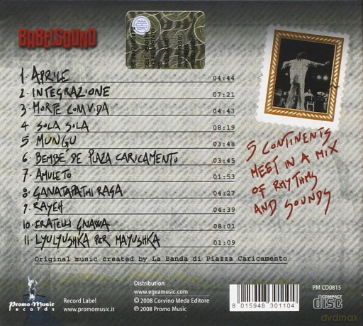 Banda Piazzacaricamento: Babelsound [CD]
