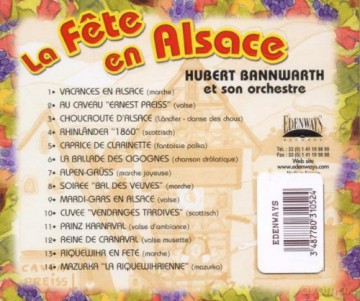 Bannwarth Hubert: La Fete En Alsace [CD]