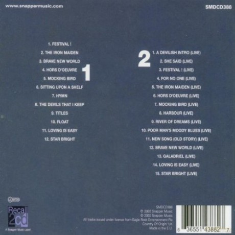 Barclay James Harves: Brave New World [2CD]
