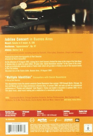 Barenboim Daniel: Jubilee Concert In Buenos Aires - Portrait Multiple Identities [2DVD]