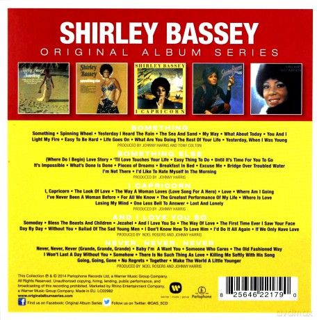 Shirley Bassey: Original Album Series [5CD]
