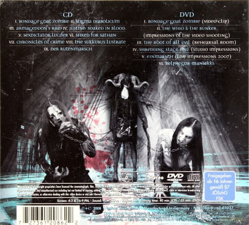 Belphegor: Bondage Goat Zombie [CD]+[DVD]