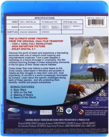 Bears [Blu-Ray]