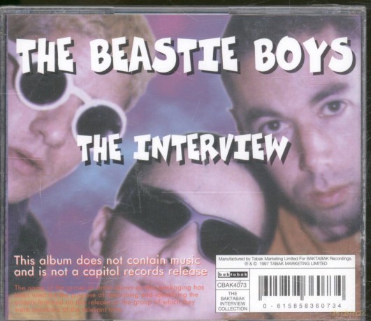 Beastie Boys: Interview [CD]