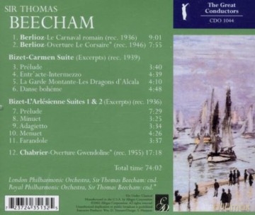 Beecham Thomas: French Masterworks [CD]