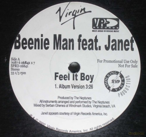 Beenie Man & Jackson Janet: Feel It Boy [Winyl]