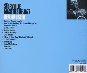 Ben Webster: Masters Of Jazz [CD]