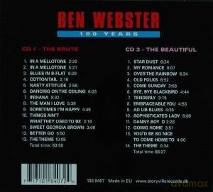 Ben Webster: The Brute And The Beautiful [2CD]