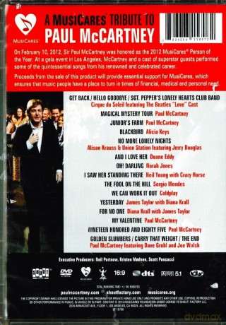 A MusiCares Tribute To Paul McCartney [DVD]