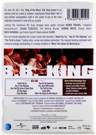 B.B. King: Live At The Royal Albert Hall 2011 [DVD]