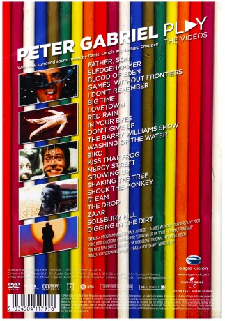 Peter Gabriel: Play The Videos [DVD]