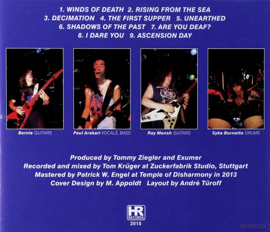 Exumer: Rising From The Sea [CD]