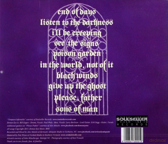 Demon Eye: Tempora Infernalia [CD]