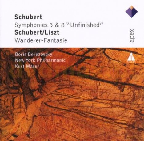 Boris Berezovsky/Kurt Masur: Schubert: Symphonies No.3,8 [CD]
