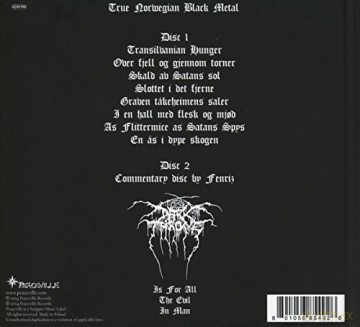 Darkthrone: Transilvanian Hunger (Anniversary Edition) [2CD]