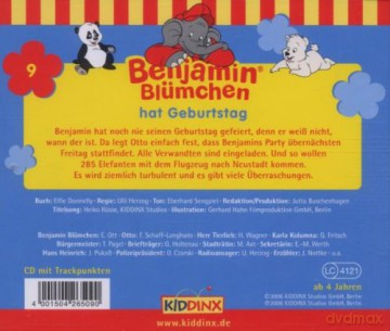 Benjamin Bluemchen: Benjamin Bluemchen Hat Geburtstag [CD]