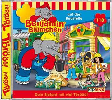 Benjamin Bluemchen: Benjamin Bluemchen - 118 - Auf Der Baustelle [CD]