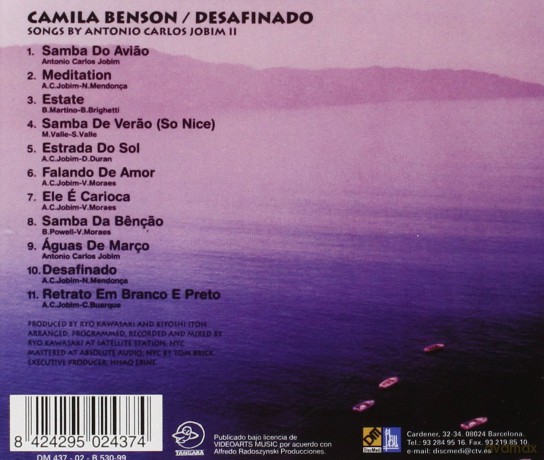 Benson Camila: Desafinado - Songs By Antonio Carlos Jobim 2 [CD]