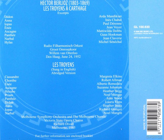 Berlioz Hector: Les Troyens A Carthage [3CD]