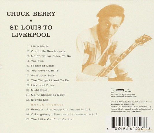 Berry Chuck: St Louis To Liverpool [CD]