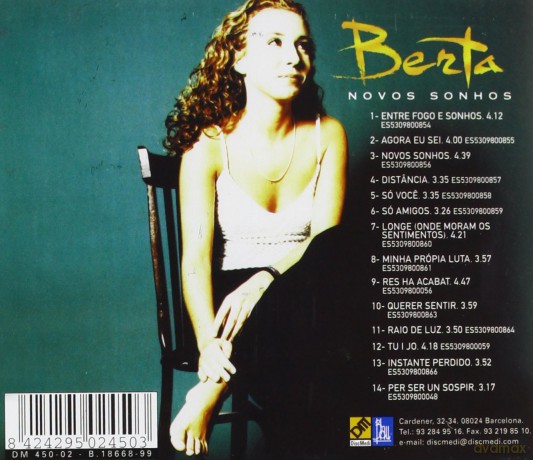 Berta: Novos Sonhos [CD]