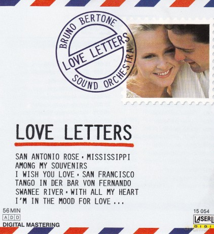 Bertone Bruno Sound Orchestra: Love Letters [CD]