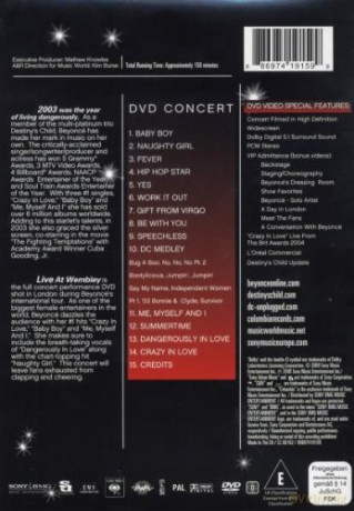 Beyonce: Live At Wembley [DVD]
