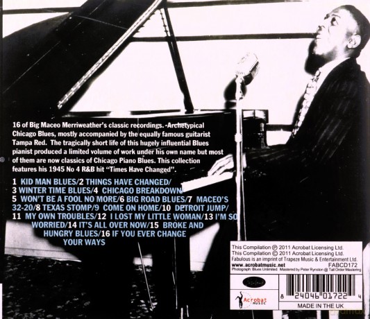 Big Maceo: Chicago Piano vol. 2 [CD]