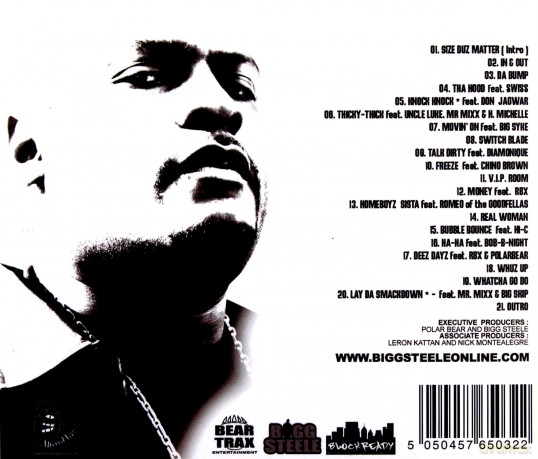 Big Steele: Size Duz Matter [CD]