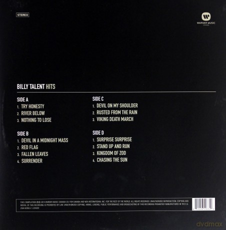 Billy Talent: Hits [2xWinyl]