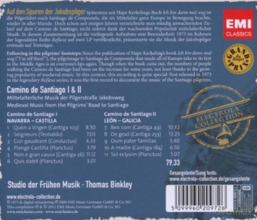 Binkley Thomas: Camino De Santiago - Mittelalterliche Musik Der Pilgerstrasse Jakobsweg [CD]