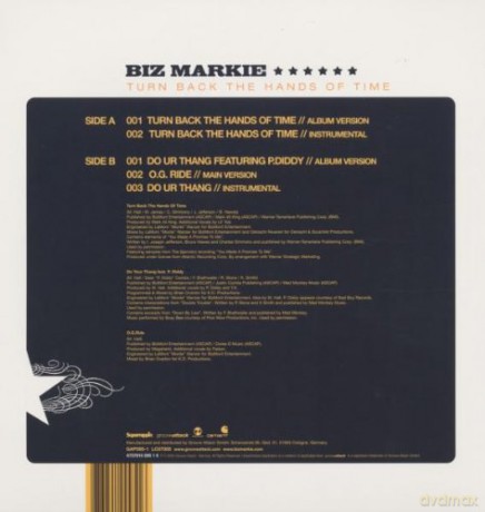 Biz Markie: Turn Back The Hands Of Time [Winyl]
