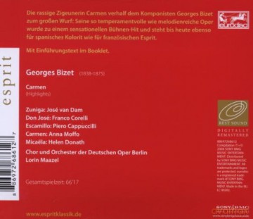 Bizet: Carmen/Highlights [CD]