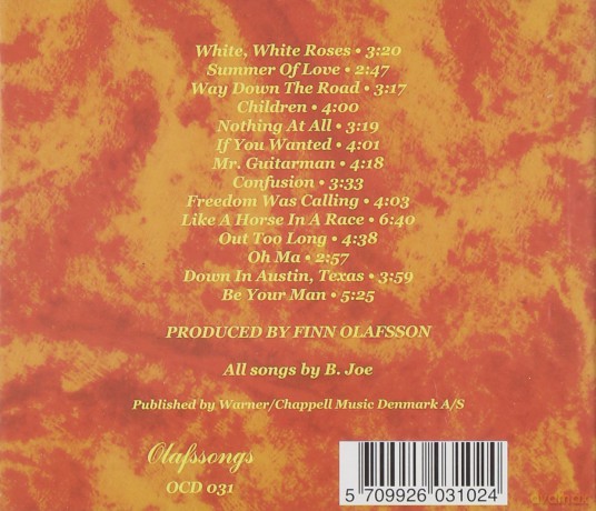 B-Joe: White White Roses [CD]