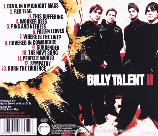 Billy Talent: Billy Talent II [CD]