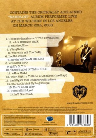 Black Crowes: Warpaint Live - Los Angeles 2008 [DVD]