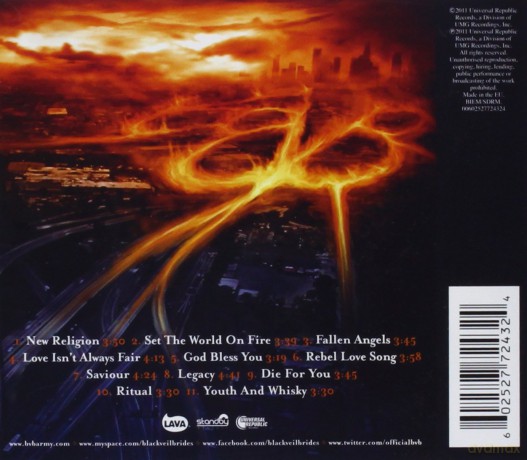 Black Veil Brides: Set The World On Fire [CD]