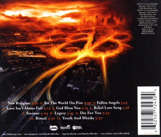 Black Veil Brides: Set The World On Fire [CD]