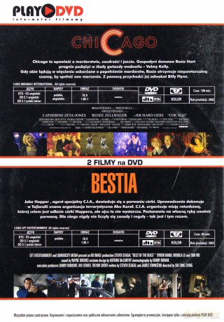 Play DVD 10: Chicago / Bestia [2DVD]